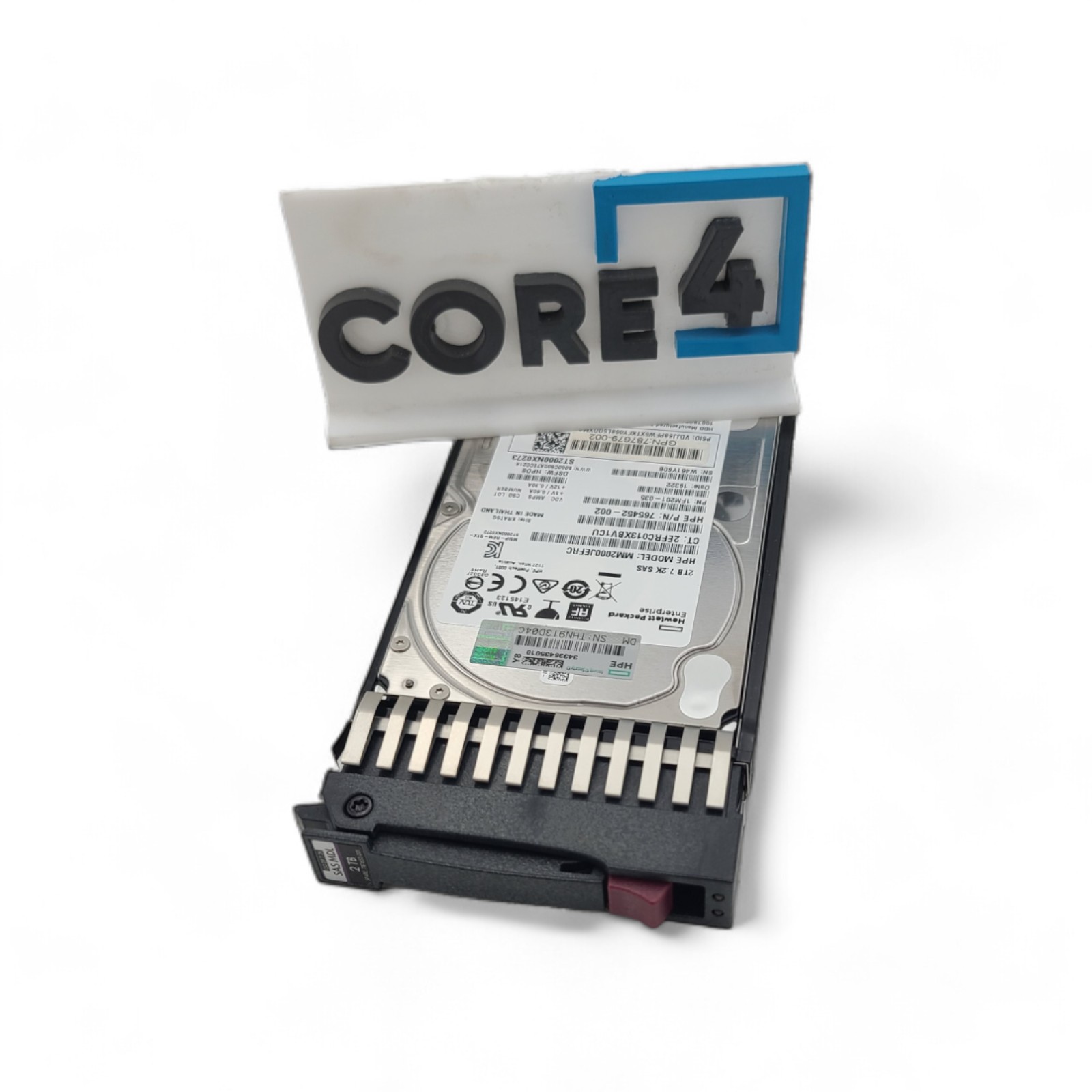 HP 787653-001 HP MSA 2TB 12G SAS 7.2K SFF DRIVE