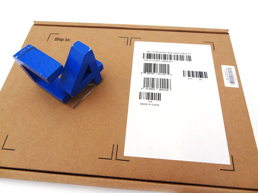 HP 789648-B21 ML110 GEN9 MINI SAS H240 CABLE *New Sealed* - 791719-001