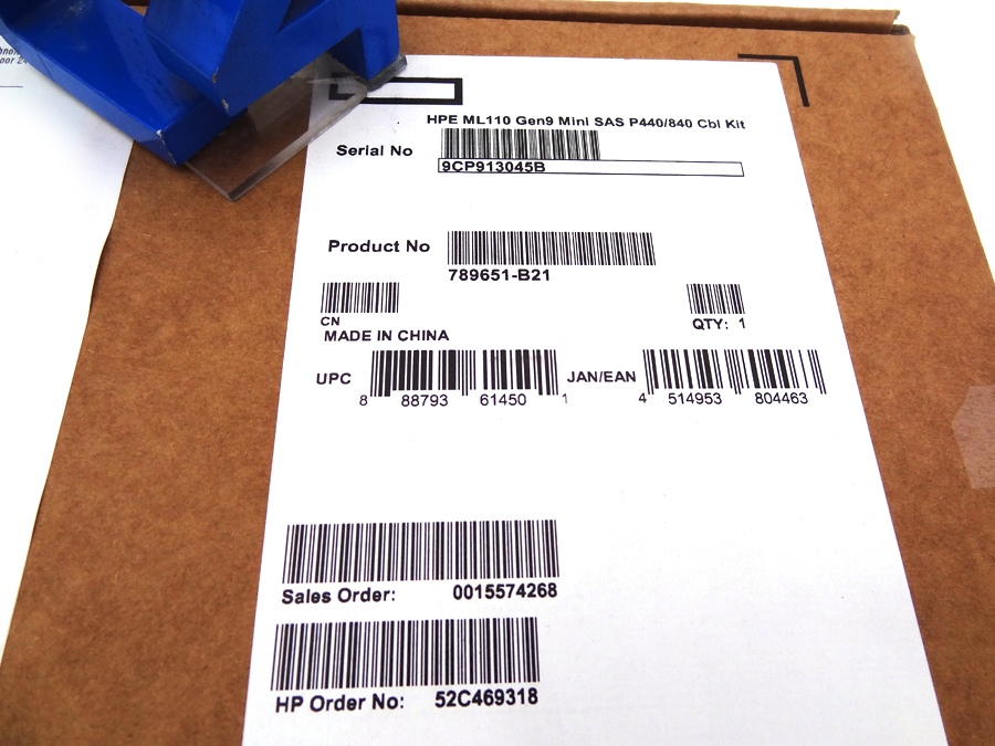 HP 789651-B21 ML110 MINI SAS P440/P840 CABLE *New Sealed* - 789648-B21, 791719-001, 785203-001