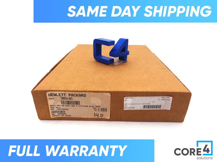 HP 790543-001 DL180 G9 X12 3.5 HDD CABLE *New Sealed* - 779621-001