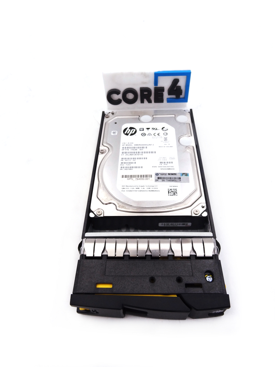 HP 793136-001 HPE M6720 6TB 6G SAS 7.2K LFF