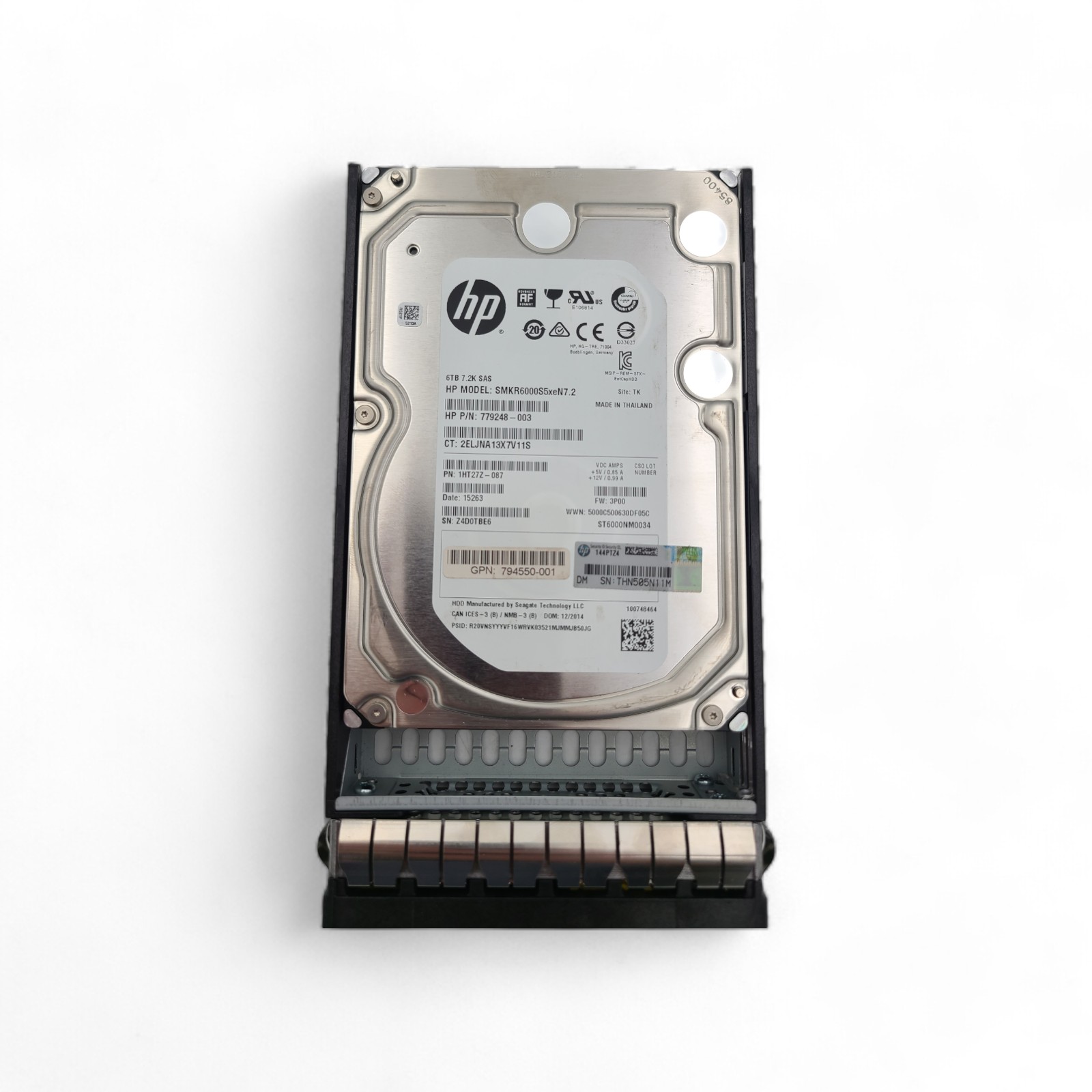 HP 793136-001 HPE M6720 6TB 6G SAS 7.2K LFF