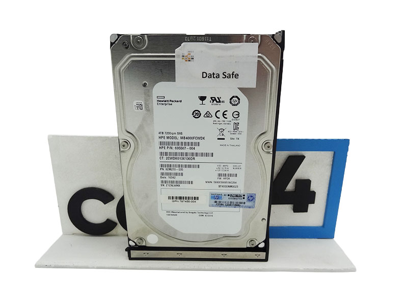 HP 797267-B21 HPE 4TB SAS 6G MIDLINE 7.2K LFF