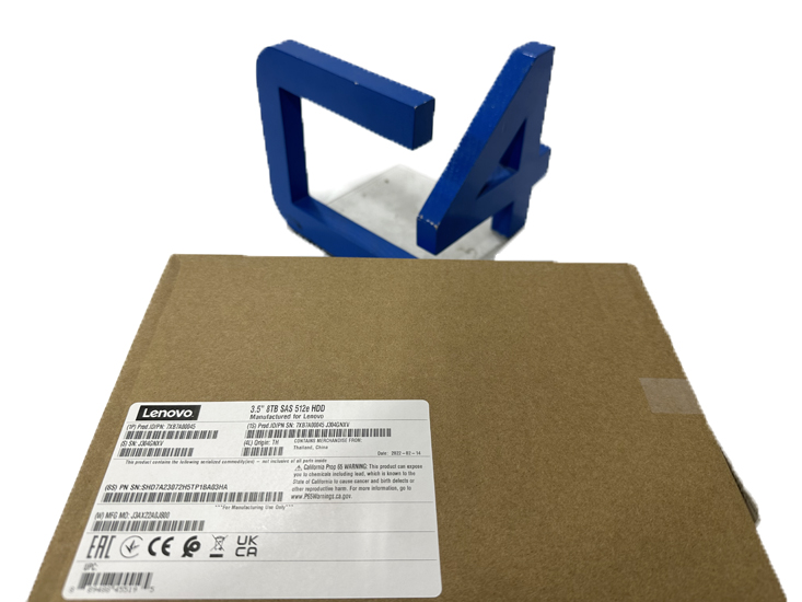 LENOVO 7XB7A00045 LENOVO 8TB 7.2K 12Gb SAS 3.5-inch HS 512e HDD