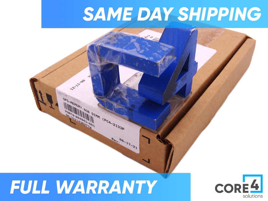 HP 804843-001 8GB 1RX4 PC4-2133P-R STND KIT *New Bulk* - 803028-B21, 803656-081