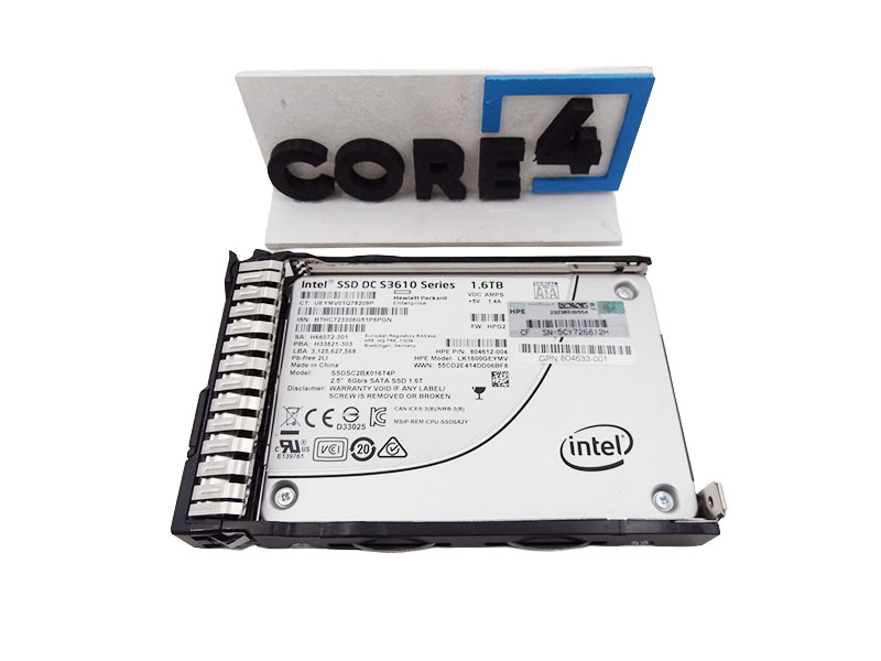 HP 805383-001 HP SSD 1.6TB 6G 2.5 SATA LE PLP SC