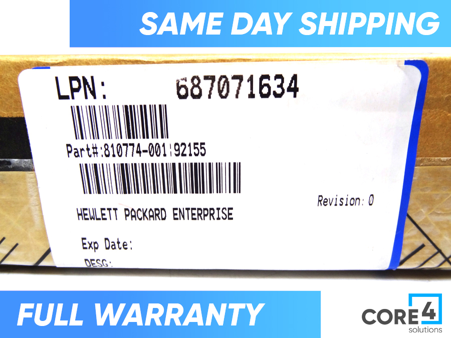 HP 810774-001 3PAR 8000 480GB SAS SSD *New Bulk* - K2Q95A 