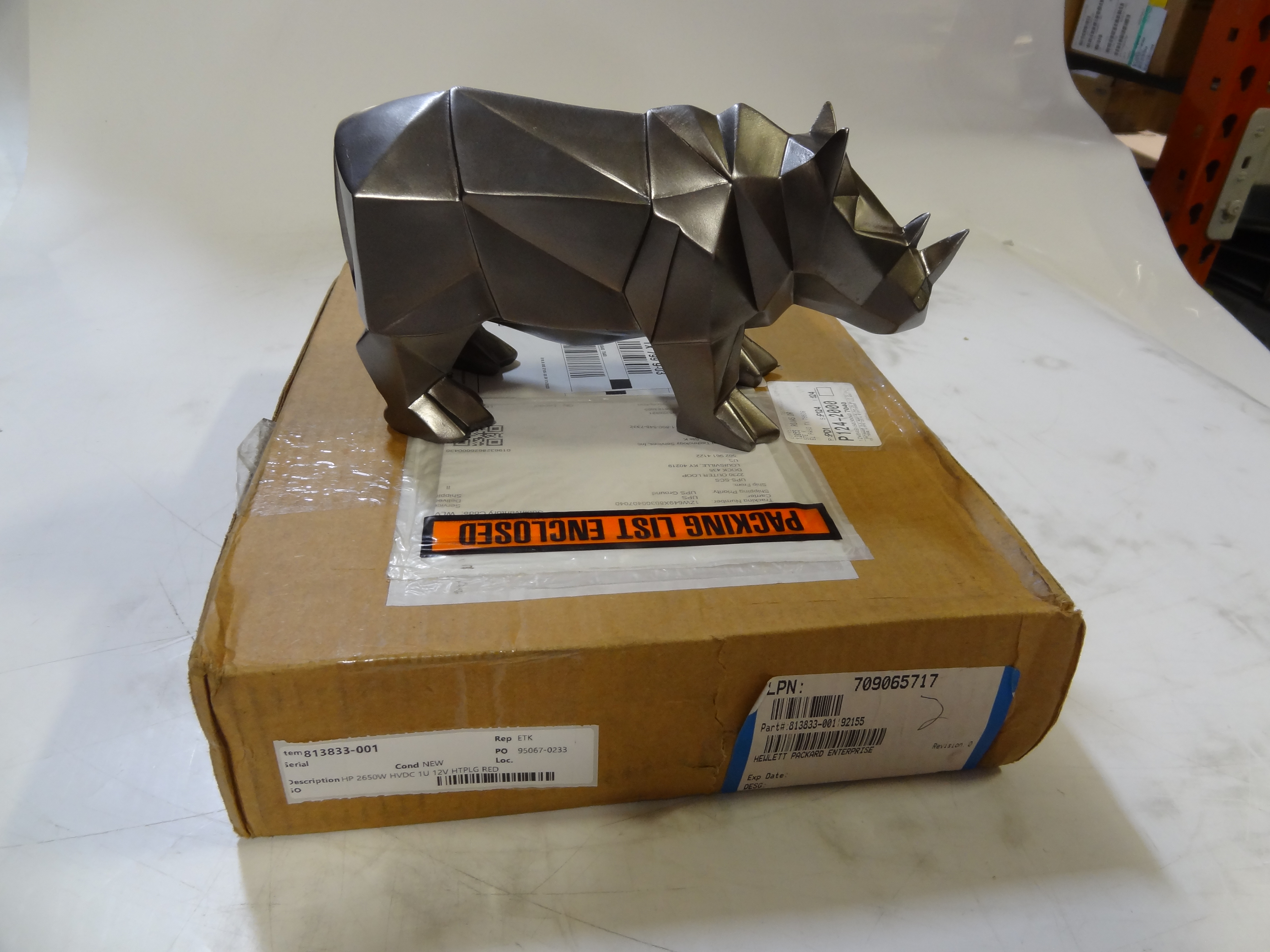 HP 813833-001 HP 2650W HVDC 1U 12V HTPLG RED