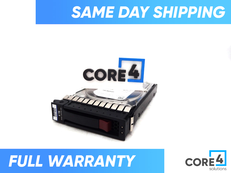 HP 826550-001 4TB SAS 7.2K 12G LFF MDL DRIVE - 826074-B21, 846523-004