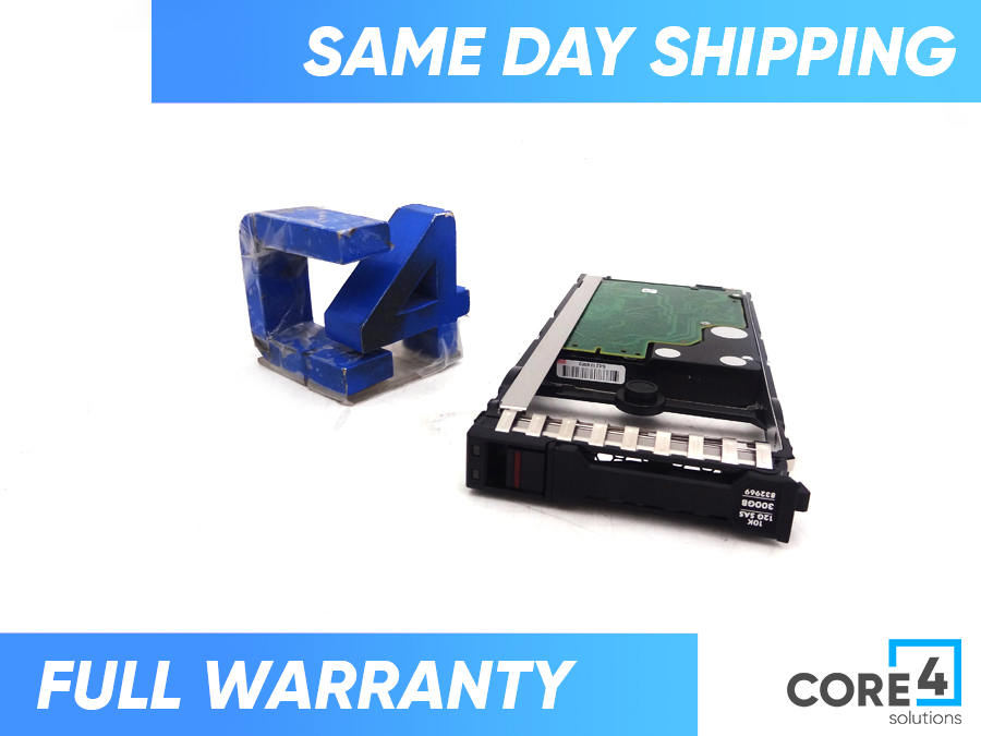 HP 832969-001 300GB 12G 10K SFF SAS DRIVE *New Bulk* - N9X04A, 833003-001