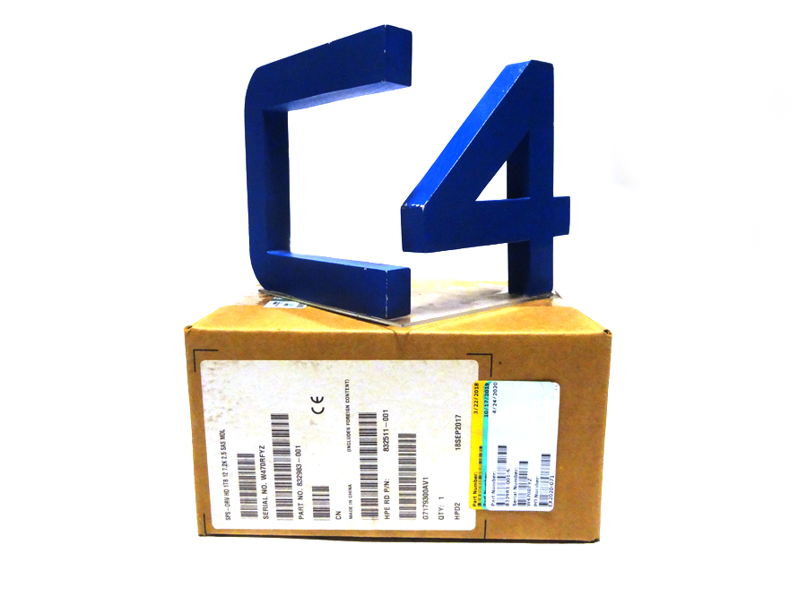 HP 832983-001 HP 1TB 7.2K 12G 2.5INCH HS SAS HDD