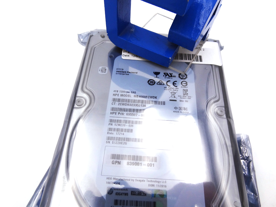HP 844894-001 HPE 4TB 7200RPM SAS 6GBPS