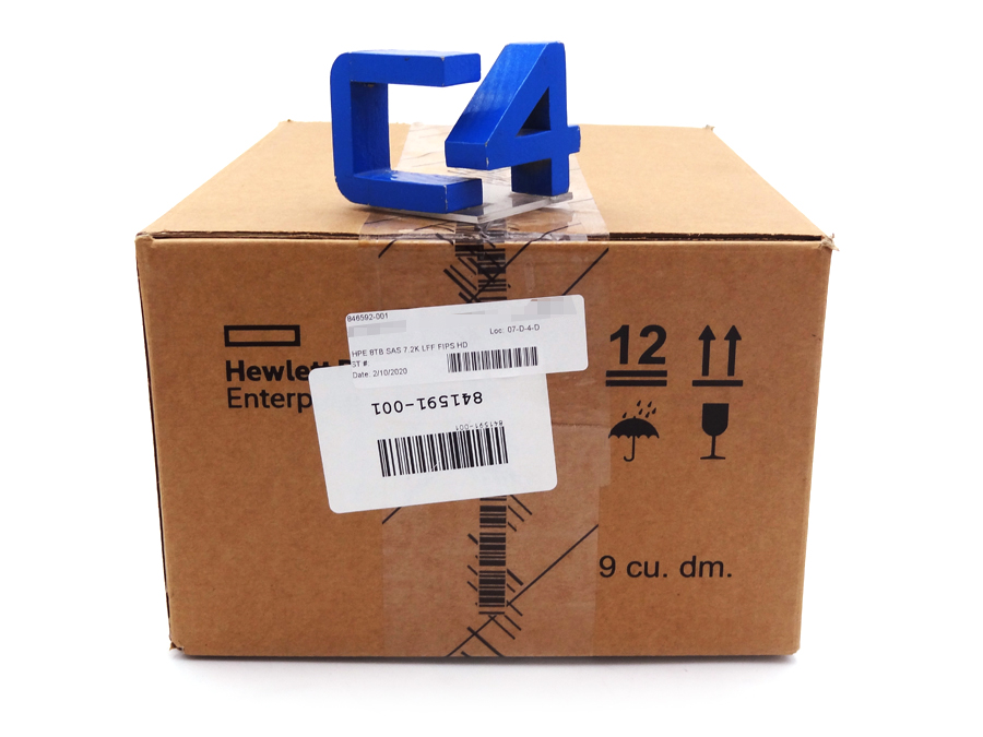 HP 846592-001 8TB SAS 7.2K LFF FIPS HD - P9B41A