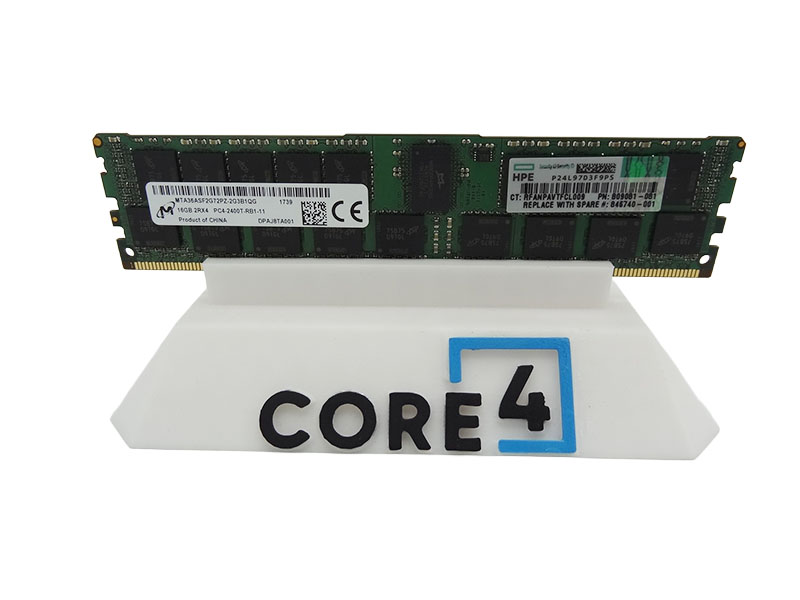 HP 846740-001 HPE 16GB (1X16GB) DUAL RANK X4 DDR