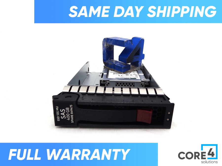 HP 849475-001 D6020 400GB 12G SAS MU LFF SSD - P8Y58A