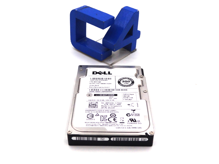 DELL 851GV 300GB 15K 12G SFF 2.5IN SAS HDD