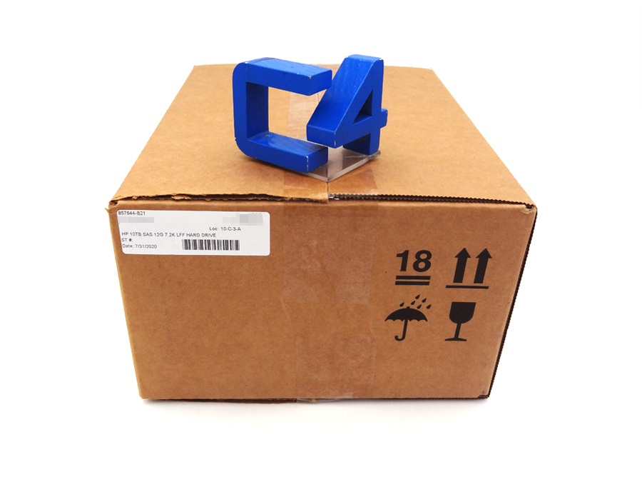 HP 857644-B21 10TB SAS 12G 7.2K LFF HARD DRIVE *New Sealed* - 857965-001