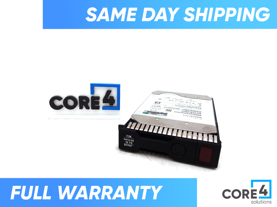 HP 857967-001 10TB SATA 6G 7.2K LFF DRIVE - 857648-B21 