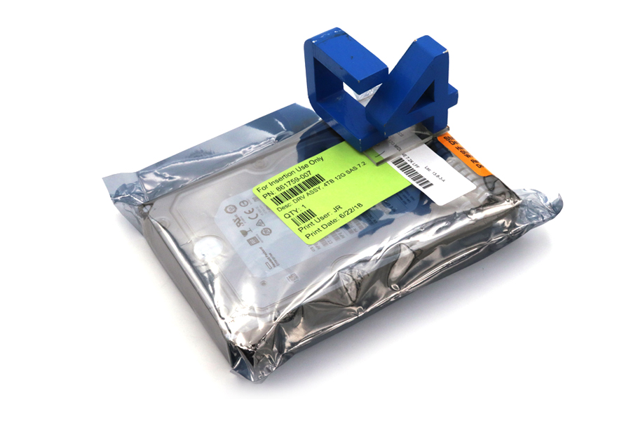 HP 862141-001 4TB SAS 12G MIDLINE 7.2K LFF *New Bulk* - 861756-B21