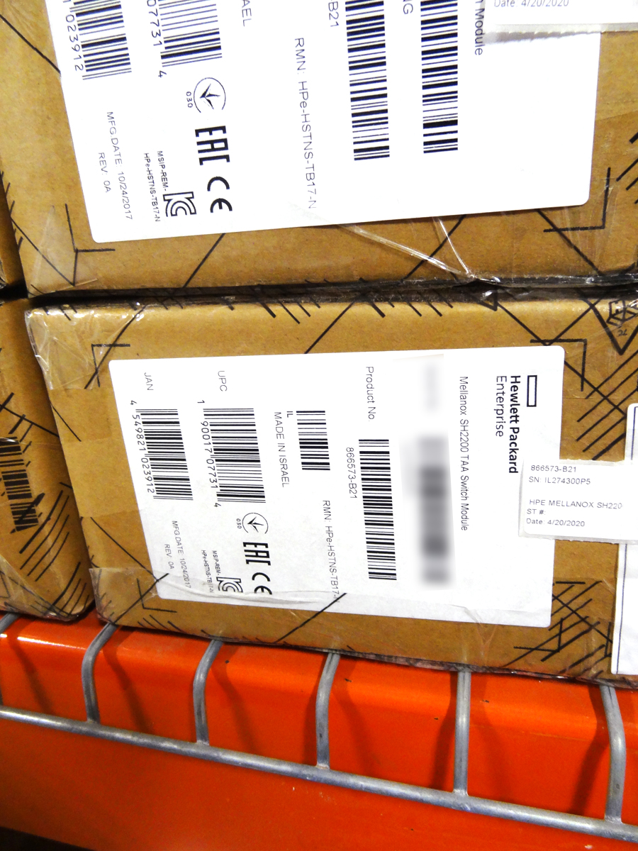 HP 866573-B21 MELLANOX SH2200 TAA-COMPLIANT *New Sealed* - 869162-001