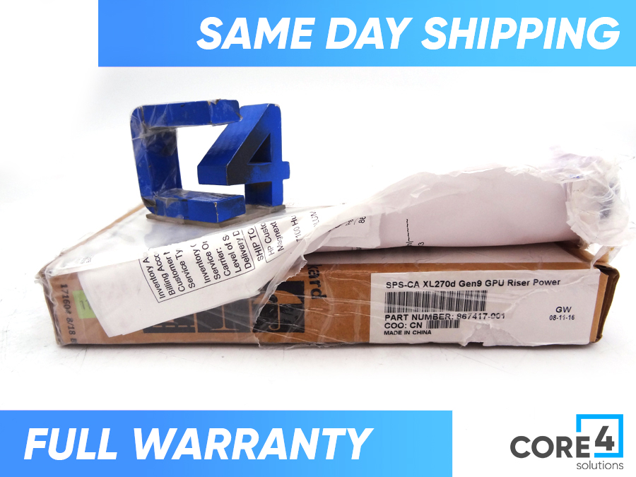 HP 867417-001 XL270D GEN9 GPU RISER *New Bulk*