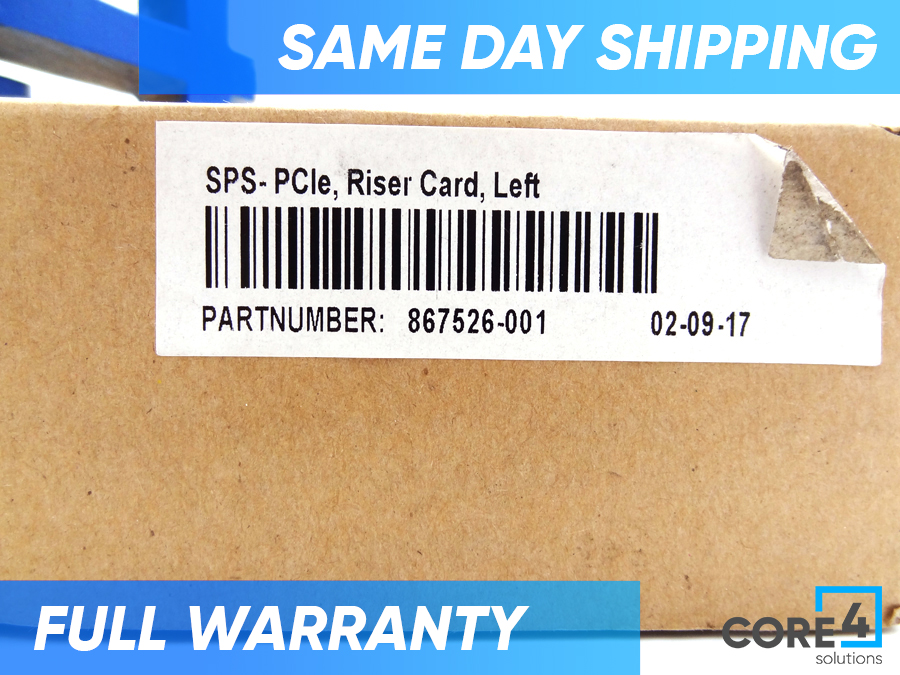 HP 867526-001 PCIE, RISER CARD, LEFT - 855409-001
