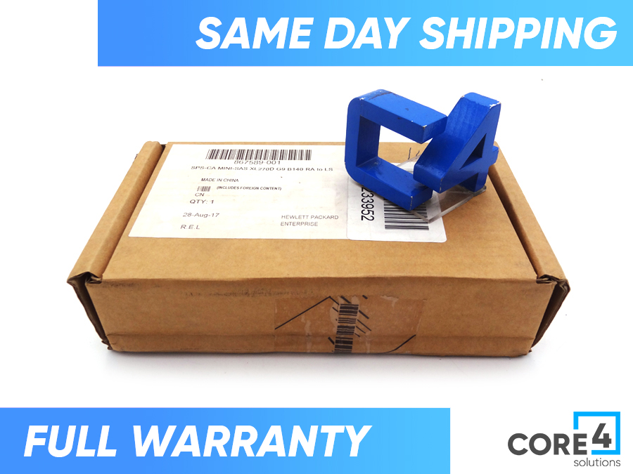 HP 867589-001 MINI-SAS XL270D G9 B140 RA S 