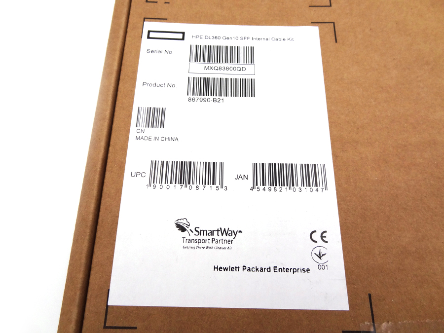 HP 867990-B21 DL360 G10 SFF INTERNAL CABLE KIT *New Sealed* - 869662-001, 875566-001