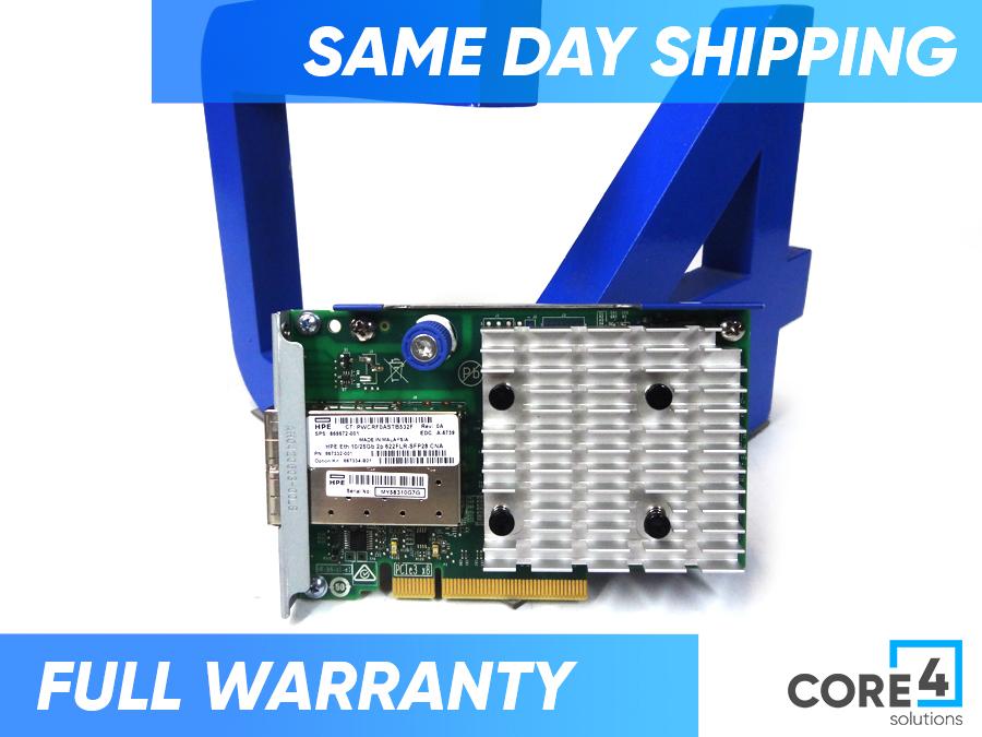HP 869572-001 10/25GB 2-PORT 622FLR-SFP28 - 867334-B21, 867332-001