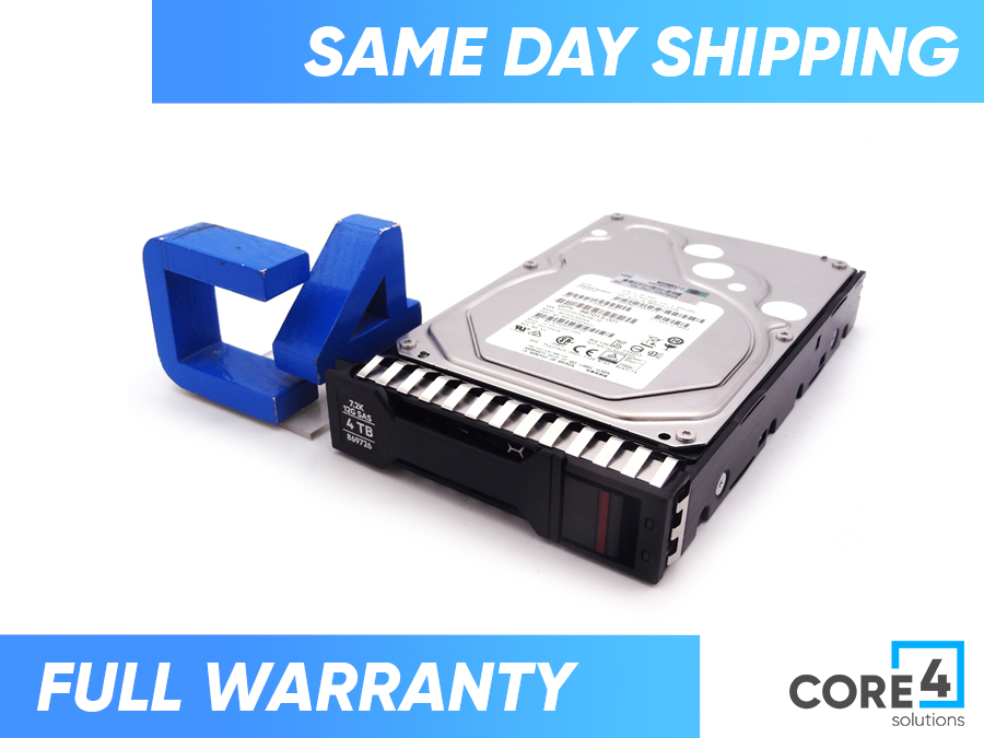 HP 869726-001 4TB 12G SAS 7.2K 3.5IN MDL SC HARD DRIVE