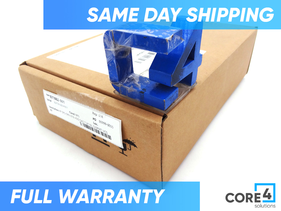HP 871862-001 SPS-DRV 6TB HDD SAS 7.2K NL 520FMT VCS *New Sealed* 