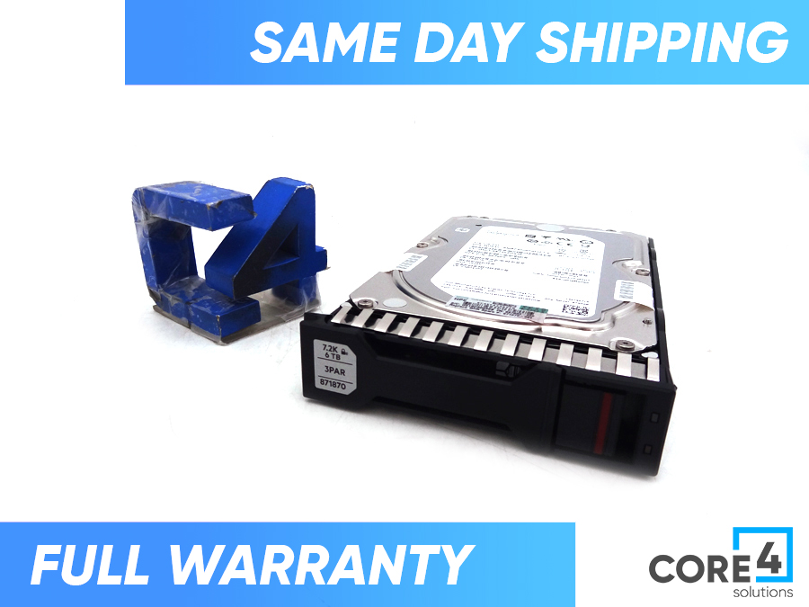 HP 871870-001 3PAR 20000 6TB SAS 7.2K LFF FIPS - J8S18A, J8S18B, 809603-001