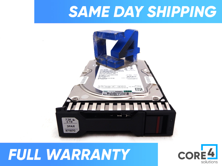 HP 871870-001 3PAR 20000 6TB SAS 7.2K LFF FIPS - J8S18A, J8S18B, 809603-001
