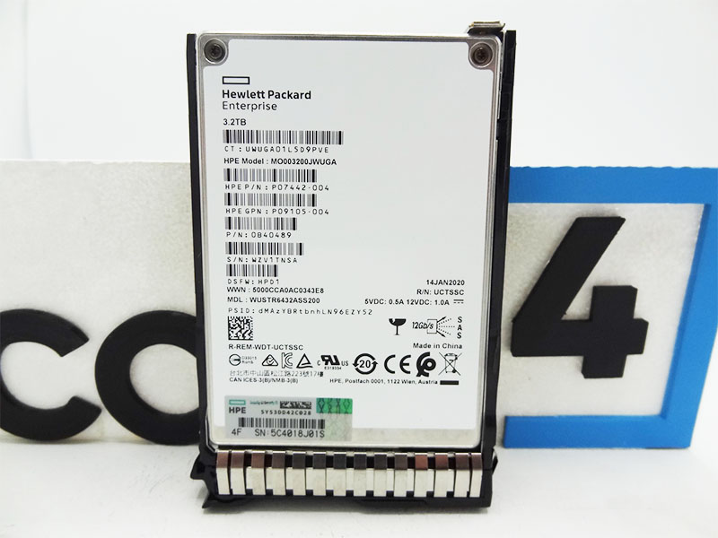 HP 872386-B21 HPE 3.2TB SAS 12G MU SFF SSD