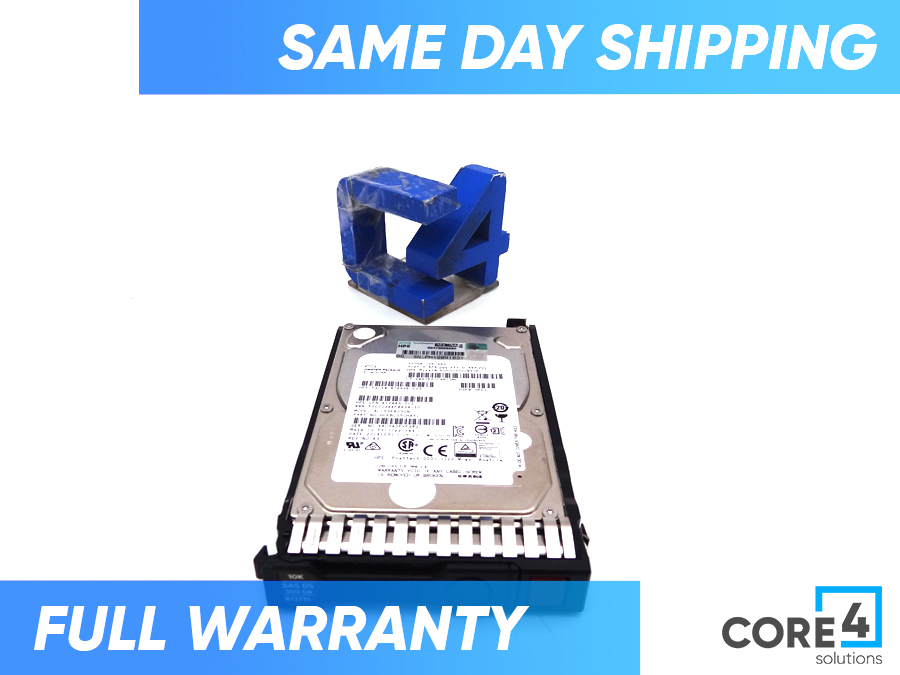 HP 875356-001 300GB SAS 10K SFF SC *New Bulk* - 872475-B21, 872475-K21, 875266-B21, 872735-001, 869714-001, 872286-001