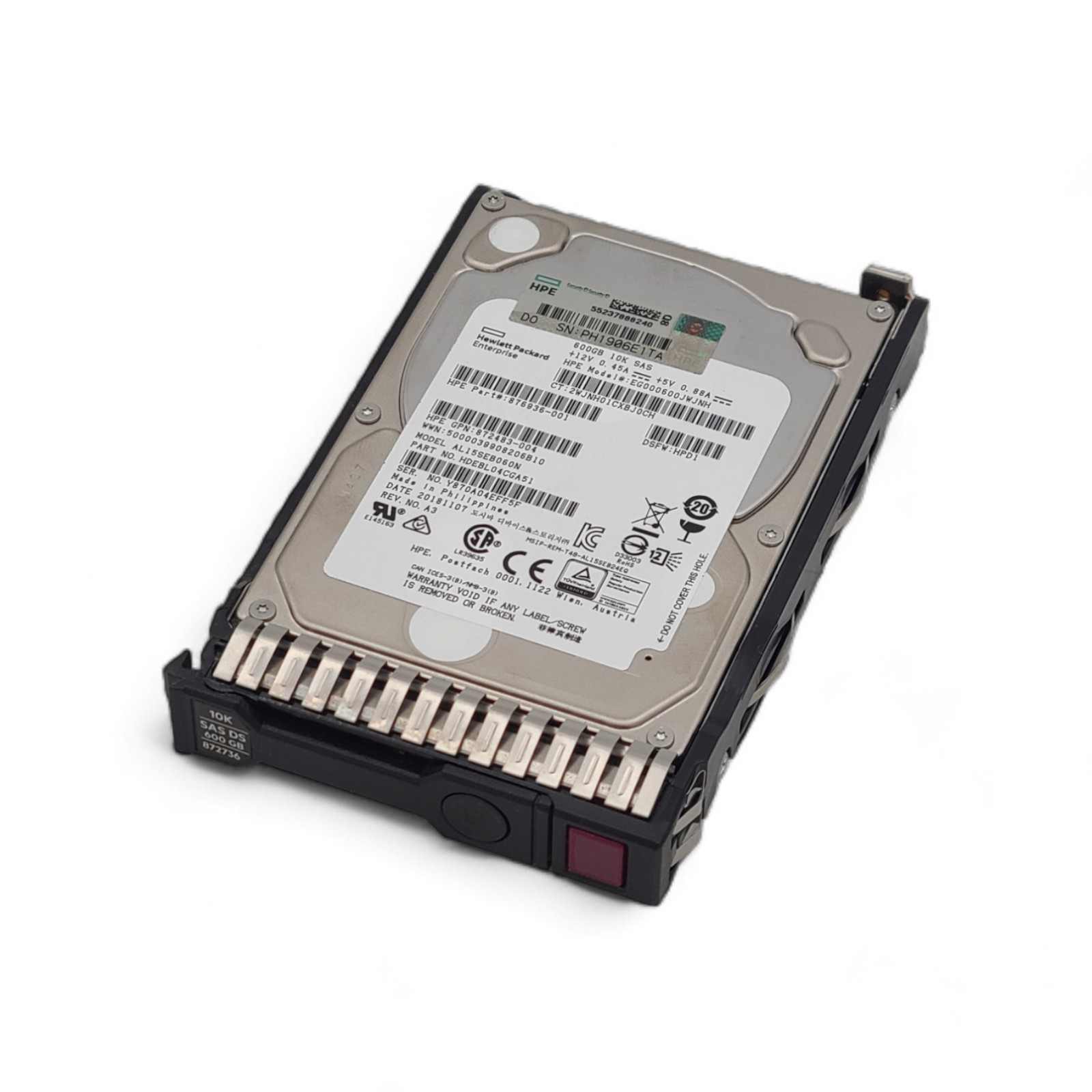 HP 872477-K21 HP 1TB 7.2KRPM LP 3.5 6G SATA DS  