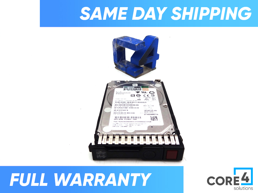 HP 872738-001 1.8TB SAS 12G SFF 10K DS HDD - 872481-B21 