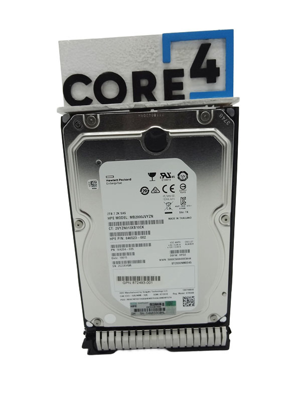 HP 872744-001 HP 2TB 7.2K 12GBPS SAS LFF