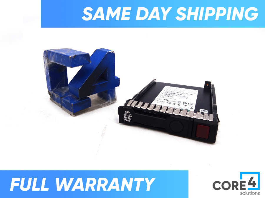 HP 875652-001 240GB DS SC SATA SSD - 875503-B21, 875652-B21