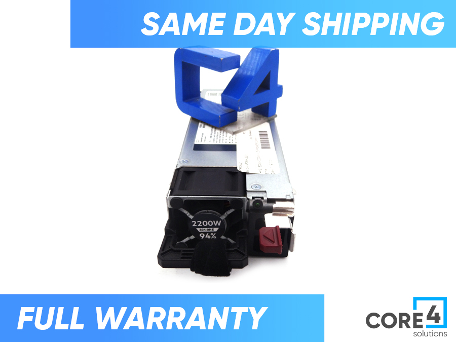 HP 876935-B21 HPE 1800W-2200W FLEX POWER SUPPLY - 876933-301,882135-001