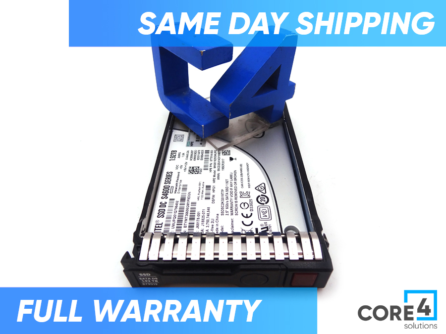 HP 877788-B21 1.92TB SATA SSD 2.5 6GB/S 