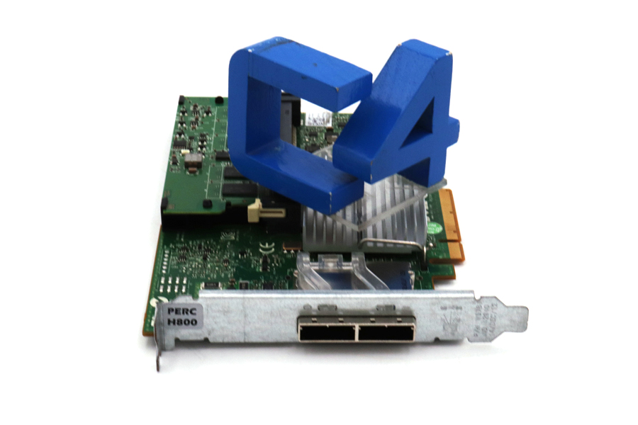 DELL 87V49 PERC H800 6GB/S PCI-EXPRESS 2.0 SAS RAID CONTROLLER WITH 512MB CACHE