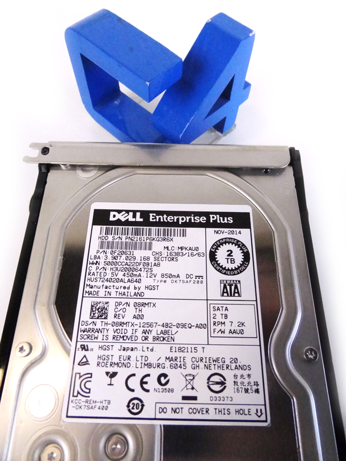 DELL 8RMTX EQUALLOGIC 2TB 7.2K SATA