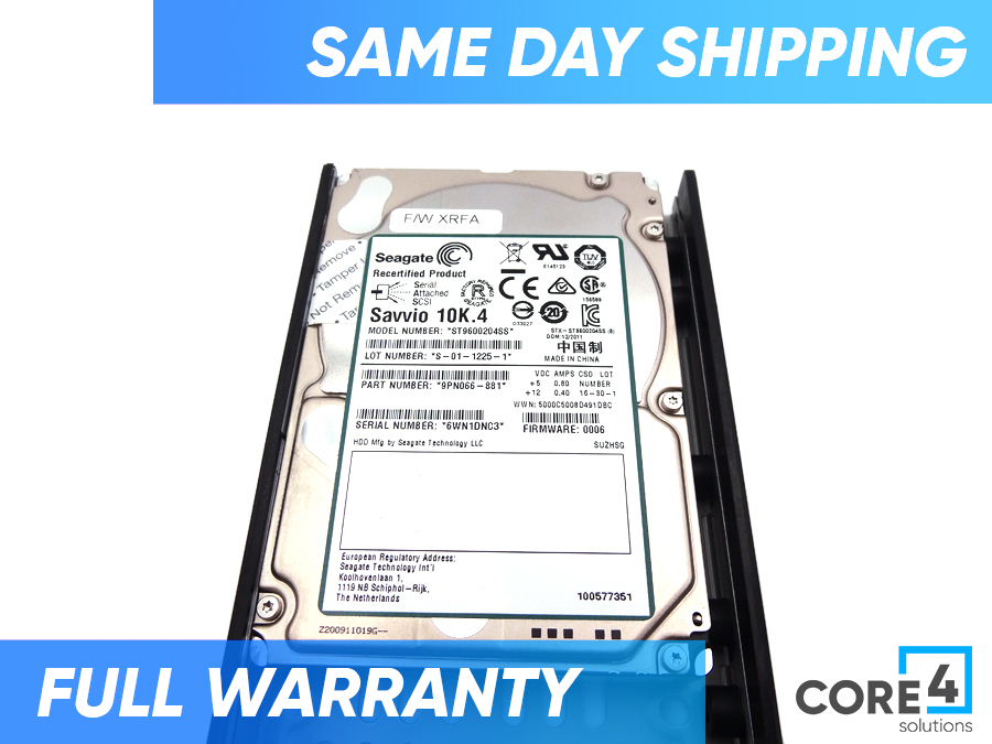 DELL 9JK8M 600GB 10K 2.5 SAS 6G HDD