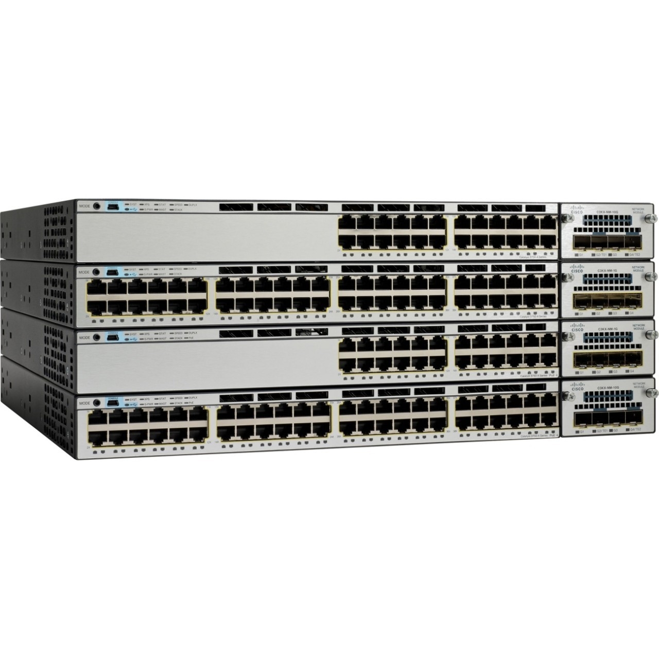 CISCO WS-C3850-48F-S CAT 3850 48PORT FULL POE IP BASE
