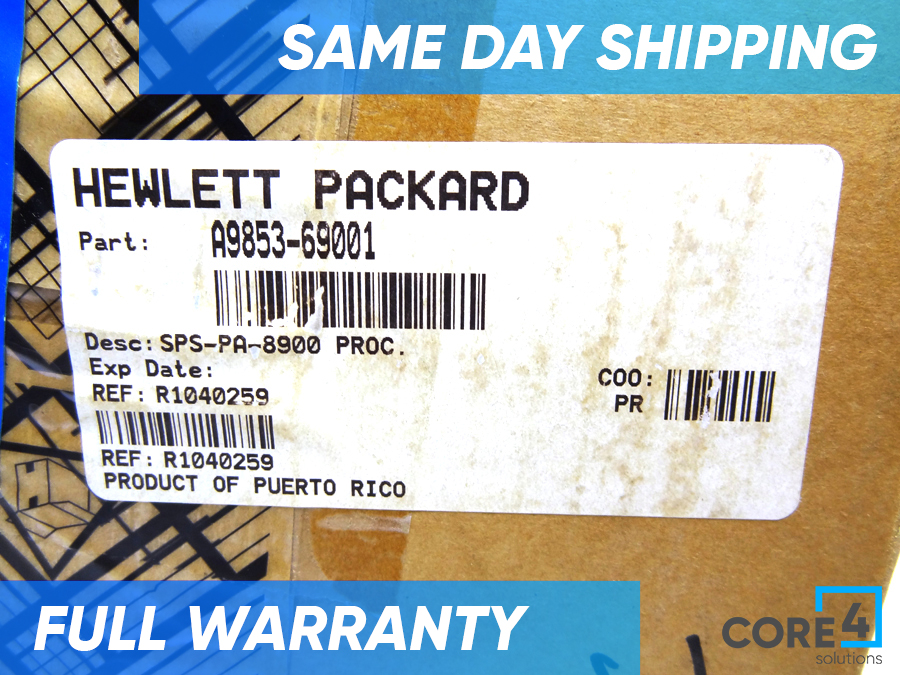 HP A9853-69001 1.068GHZ CPU MODULE PA-8900