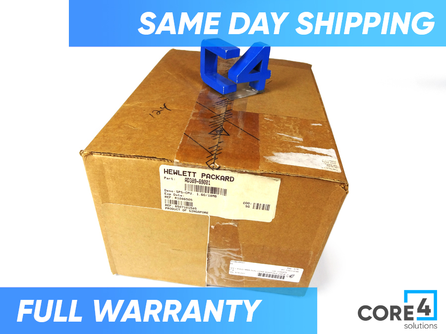 HP AD389-69001 1.6GHZ/18MB DUAL CORE MONTVALE *New Bulk*