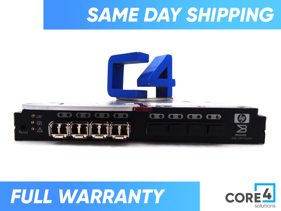 HP AE372A SWITCH BROCADE 4GB/24 PORT - 411121-001