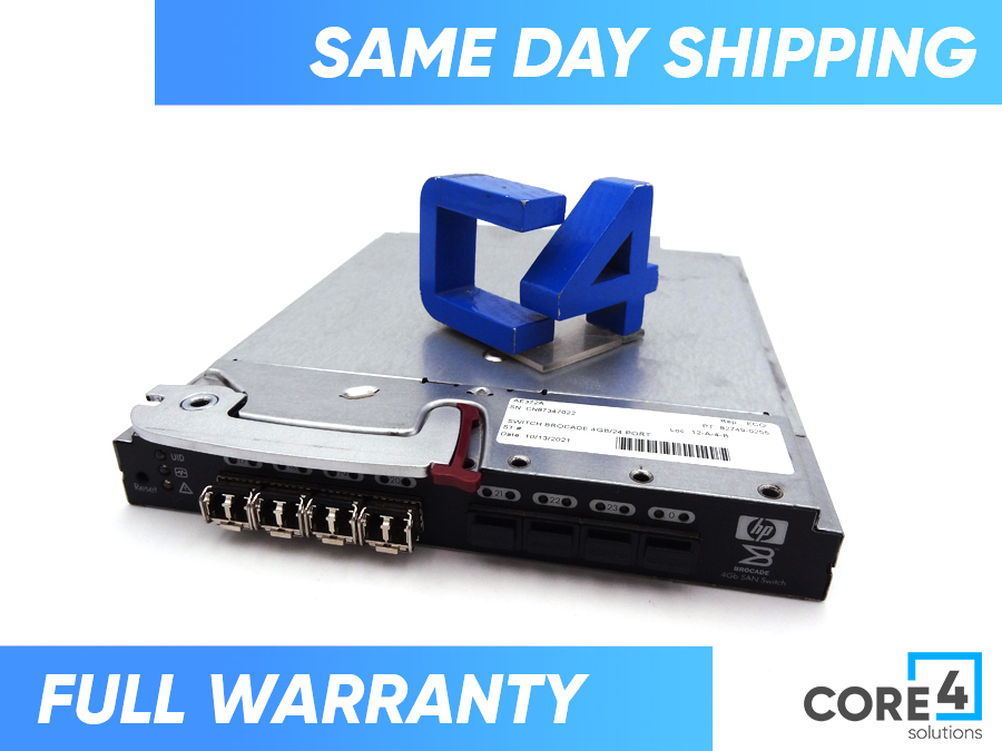 HP AE372A SWITCH BROCADE 4GB/24 PORT - 411121-001