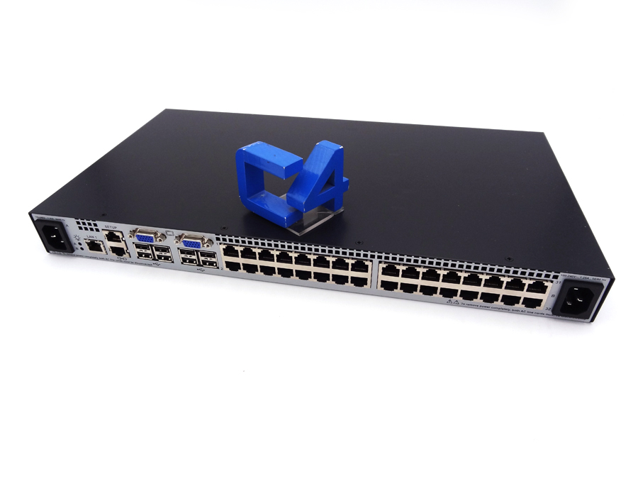 HP AF619A 0X2X32 1U KVM SERVER CONSOLE SWITCH *New Open Box* - 578713-002, 580644-001 